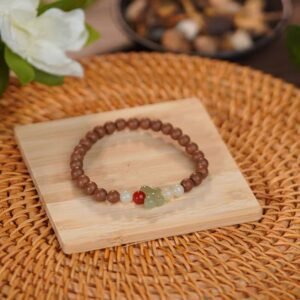 Chaoshan Sanshan Temple- Blended Incense Bead Bracelet 6mm