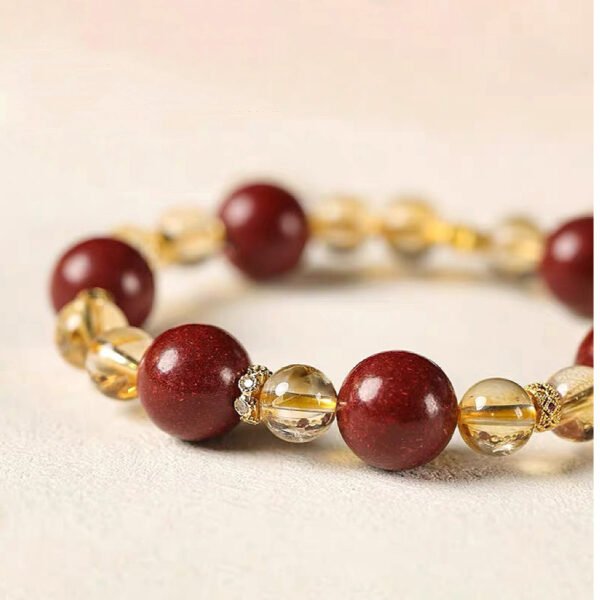 Chaoshan Sanshan Temple- Blended Incense Citrine Beads 12mm - Image 3