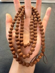 Chaoshan Sanshan Temple-108 Beads 8mm Blended Incense Bead necklace
