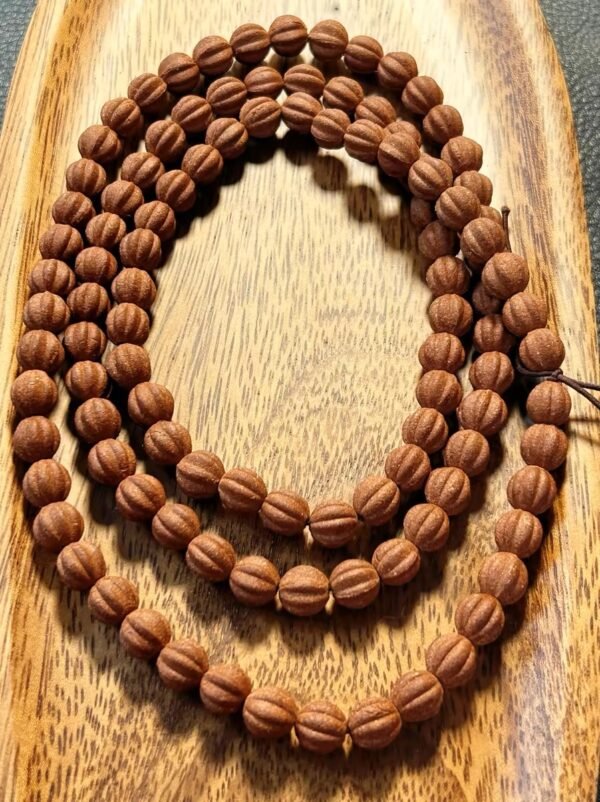 Chaoshan Sanshan Temple-108 Beads 8mm Blended Incense Bead necklace - Image 3