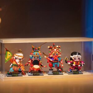 Chaoshan Warrior-Mindfulness Building Kit: Stress Relief Sculptures with Song Jiang & Strategic Heroes – Ancient Chinese Wisdom Meets Modern Zen Decor