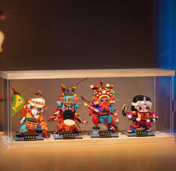Chaoshan Warrior-Mindfulness Building Kit: Stress Relief Sculptures with Song Jiang & Strategic Heroes – Ancient Chinese Wisdom Meets Modern Zen Decor