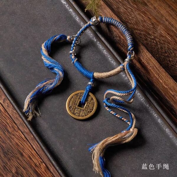 Wealth Manifestation Shangui Handwoven Adjustable Rope Bracelet (15-20cm) - Image 2
