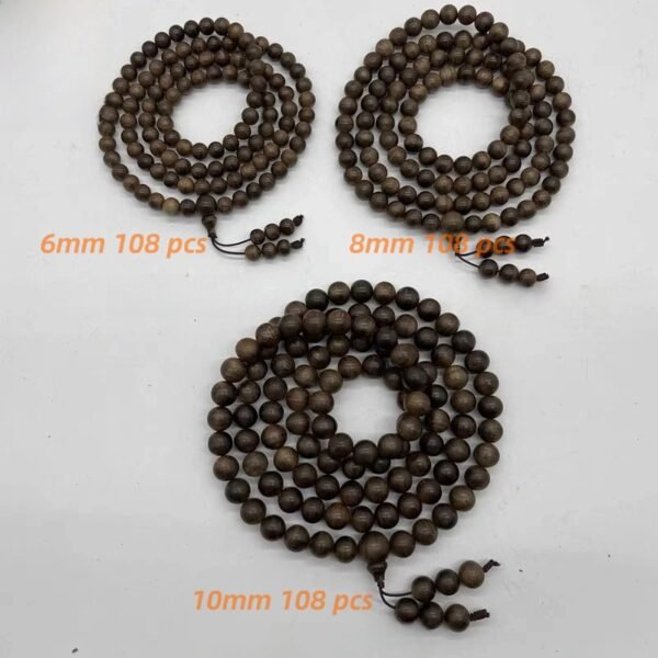 Burn Your Cage: 108 Malas bracelet Infused with a Rebellious Monk's Last Enlightenment - Image 4