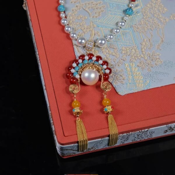 For Women in High-Stress Careers: Mu's Pearl Armor Necklace to Shield Your Energy in Toxic Workplaces - Image 5