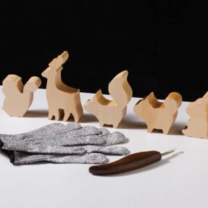 Mindful Carving Therapy: Beginner-Friendly Animal DIY Craft Kits for Stress Relief & Creative Focus